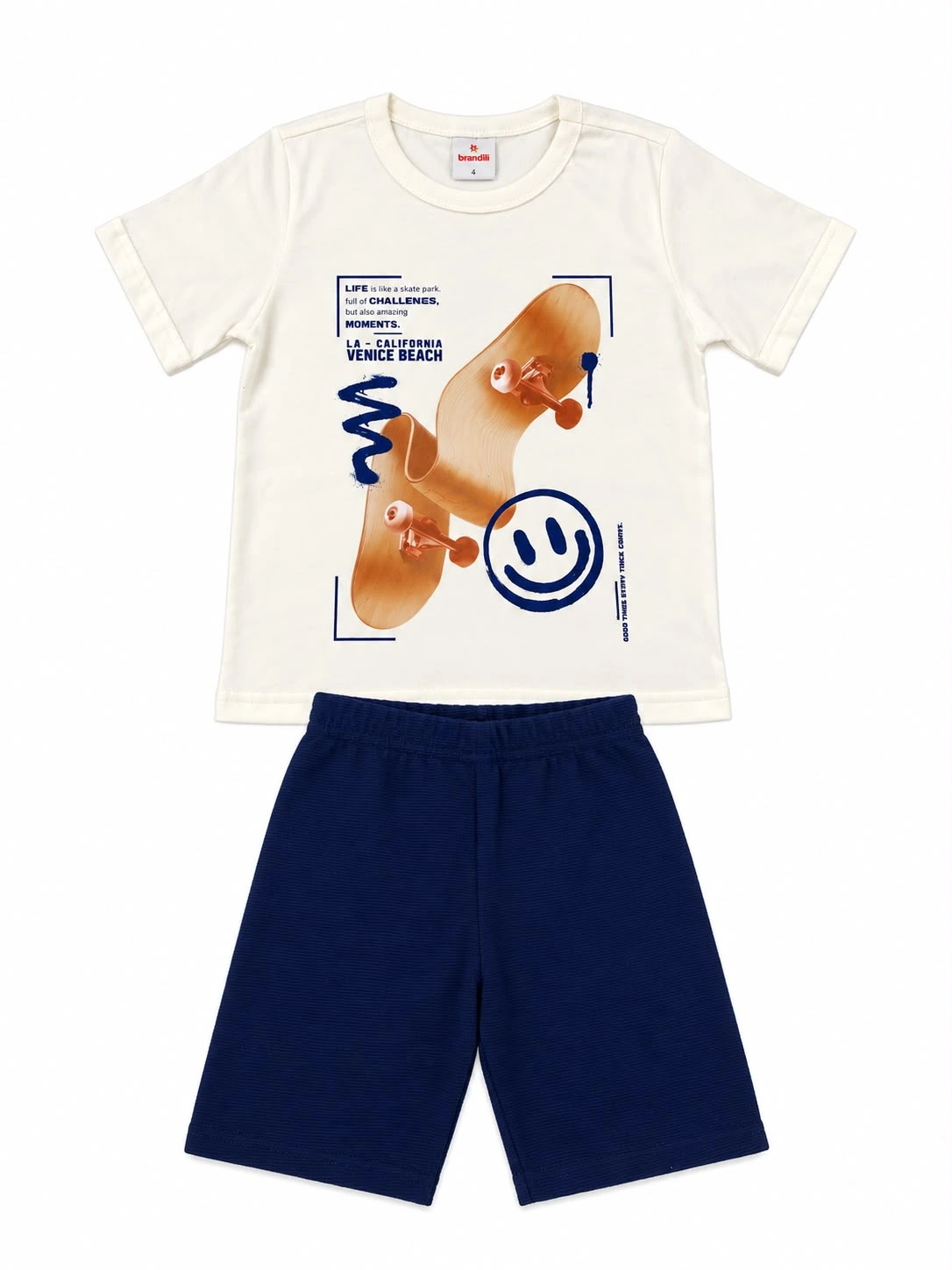 CONJUNTO MEIA MALHA BRANDILI