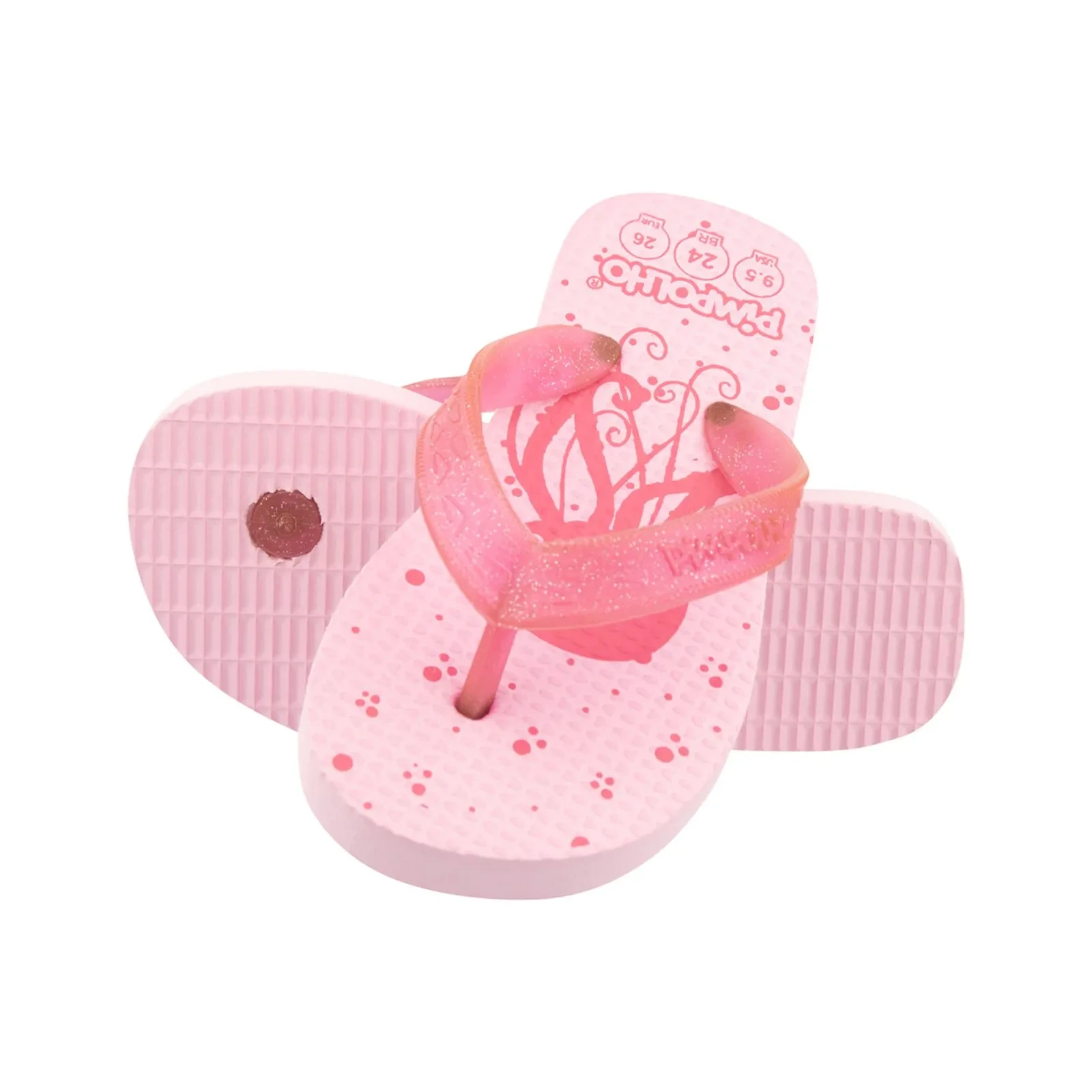 SANDALIA PRAIANA KIDS ROSA/POLVO