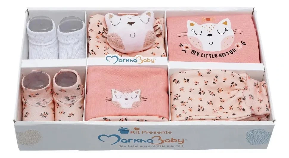 KIT PRESENTE 6 PCS MARKHA BABY