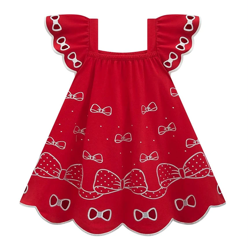 VESTIDO FEMENINO VERMELHO KYLY