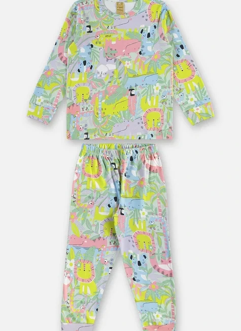 PIJAMA BLUSA E CALÇA EM SUEDINE UP BABY