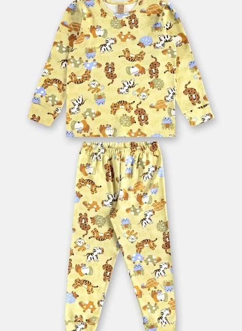 PIJAMA BLUSA E CALÇA EM SUEDINE UP BABY
