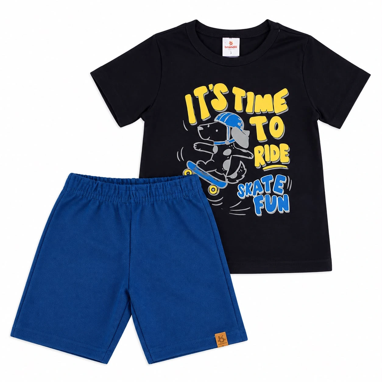 CONJUNTO MEIA MALHA BRANDILI