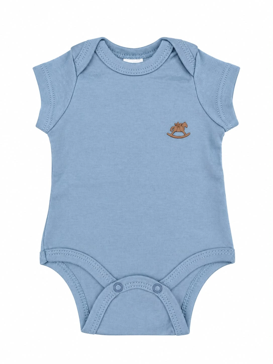 BODY MANGA CURTA EM SUEDINE UP BABY