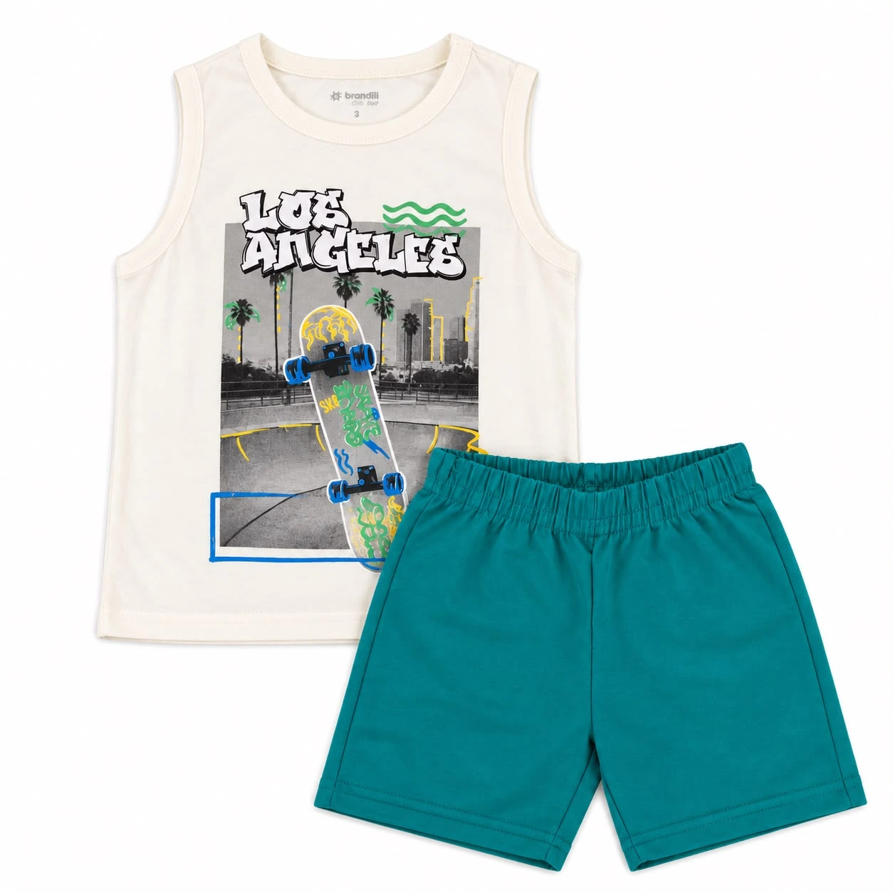 CONJUNTO MEIA MALHA BRANDILI