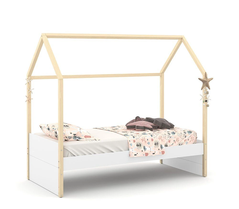 CAMA KIDS LIV LAQUEADO