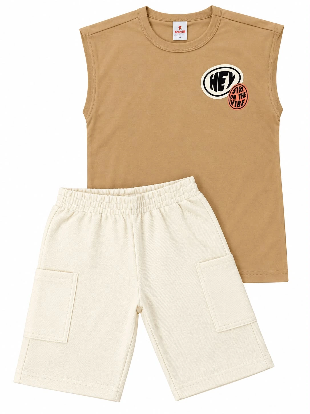 CONJUNTO MEIA MALHA BRANDILI