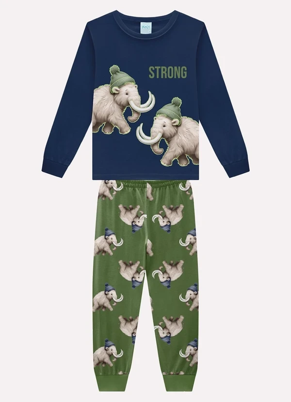 PIJAMA MASCULINO AZUL CREPUSCULO KYLY