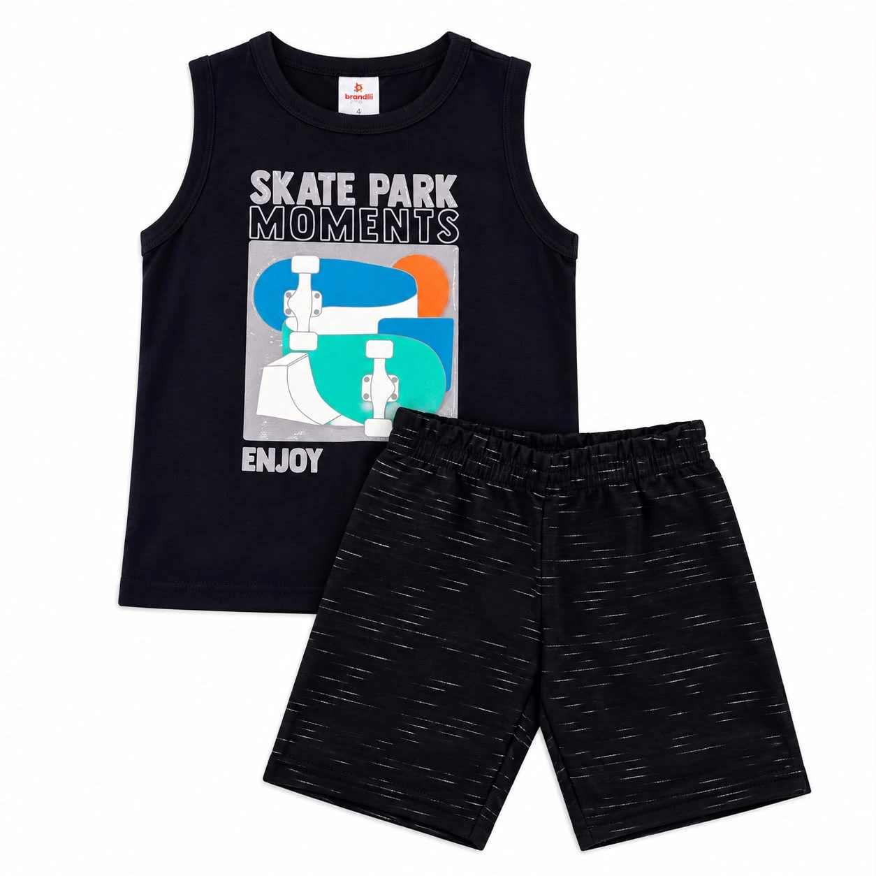 CONJUNTO MEIA MALHA BRANDILI