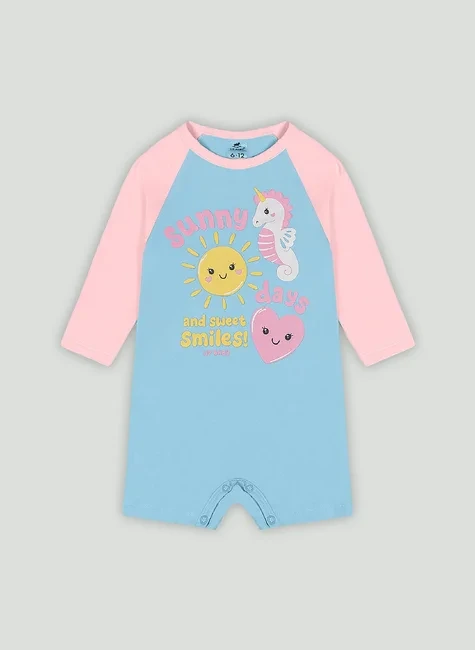 MACAQUINHO MANGA LONGA MALHA UV UP BABY