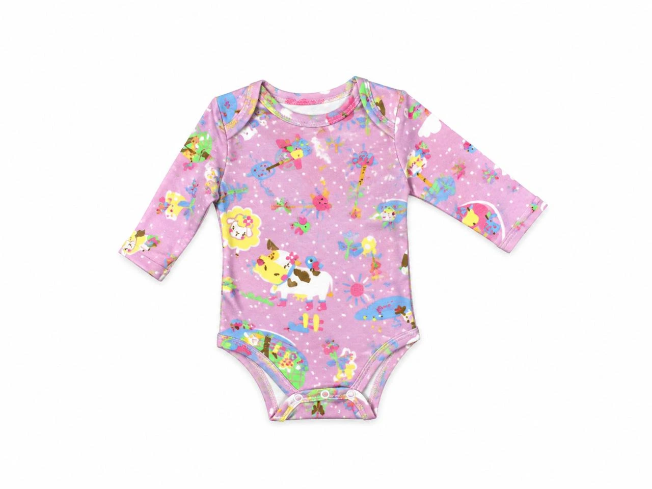 BODY MANGA CURTA EM SUEDINE UP BABY