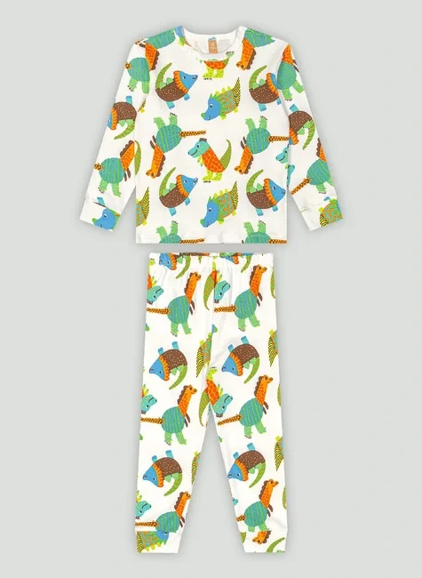 PIJAMA BLUSA E CALÇA EM SUEDINE UP BABY