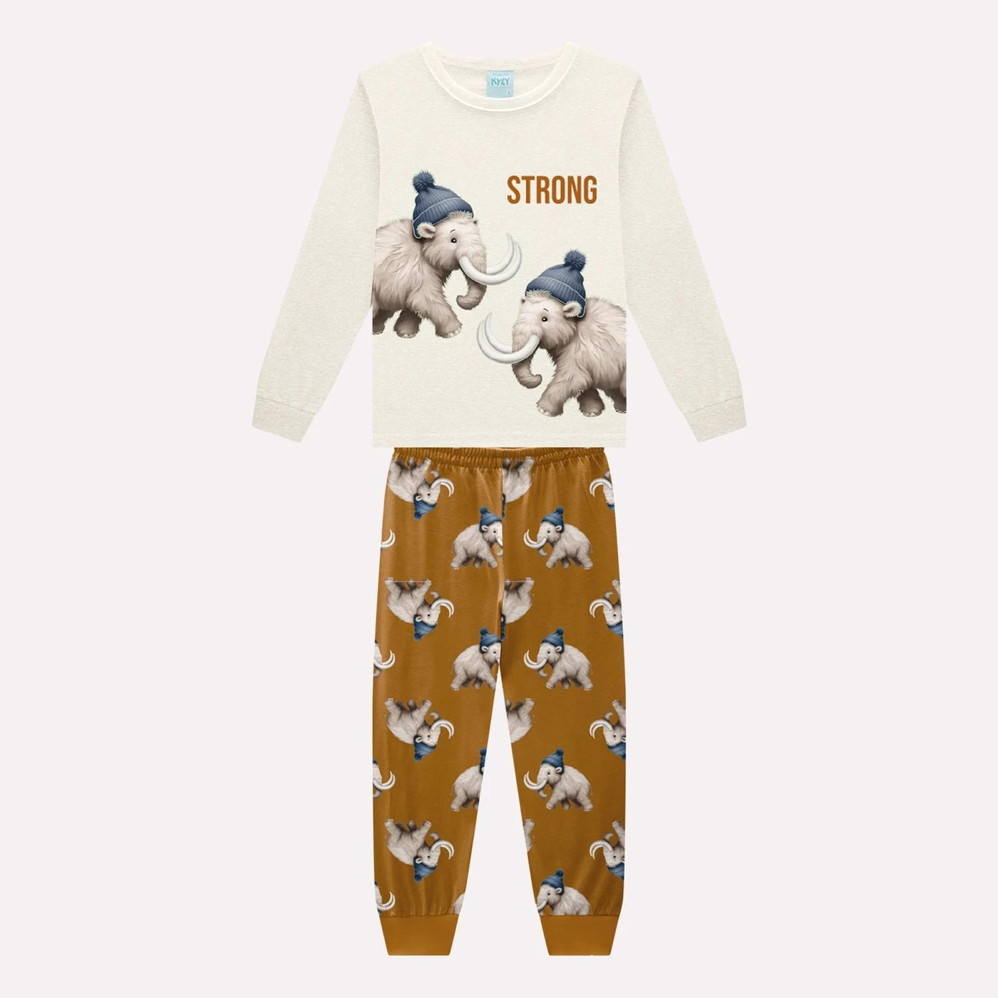 PIJAMA MASCULINO MESCLA GELO KYLY