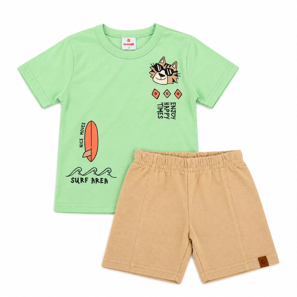 CONJUNTO MEIA MALHA BRANDILI