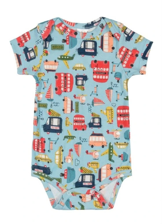 BODY MANGA CURTA EM SUEDINE UP BABY