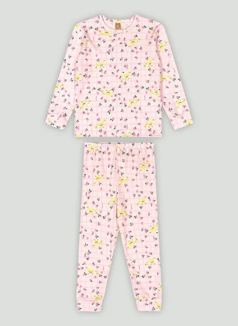 PIJAMA BLUSA E CALÇA EM SUEDINE UP BABY