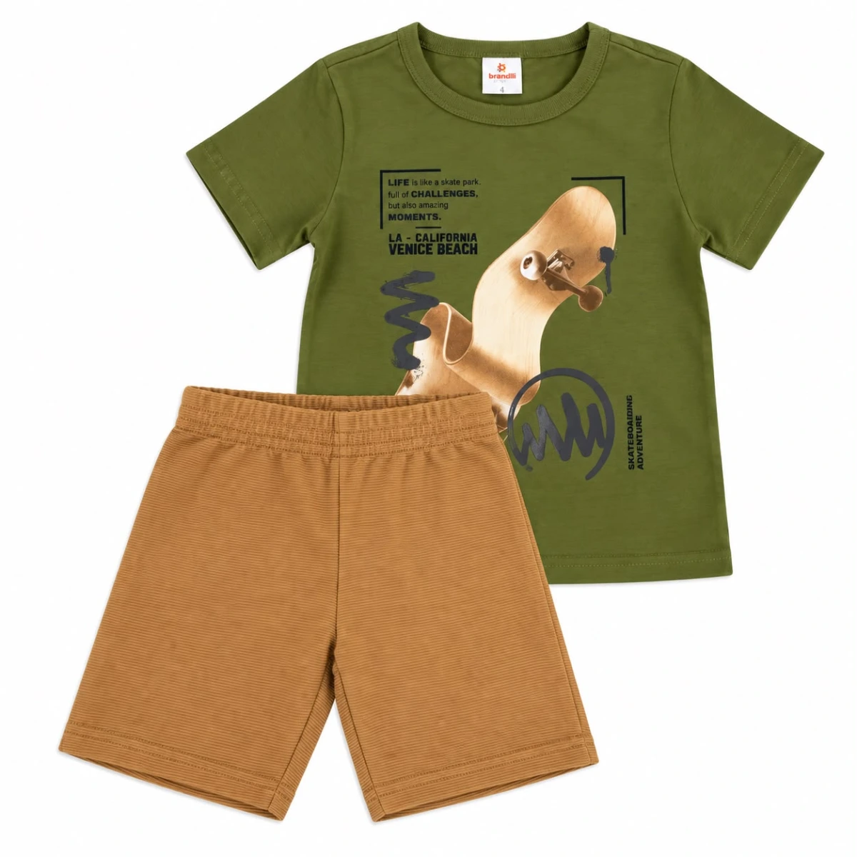 Verde/Marrom
