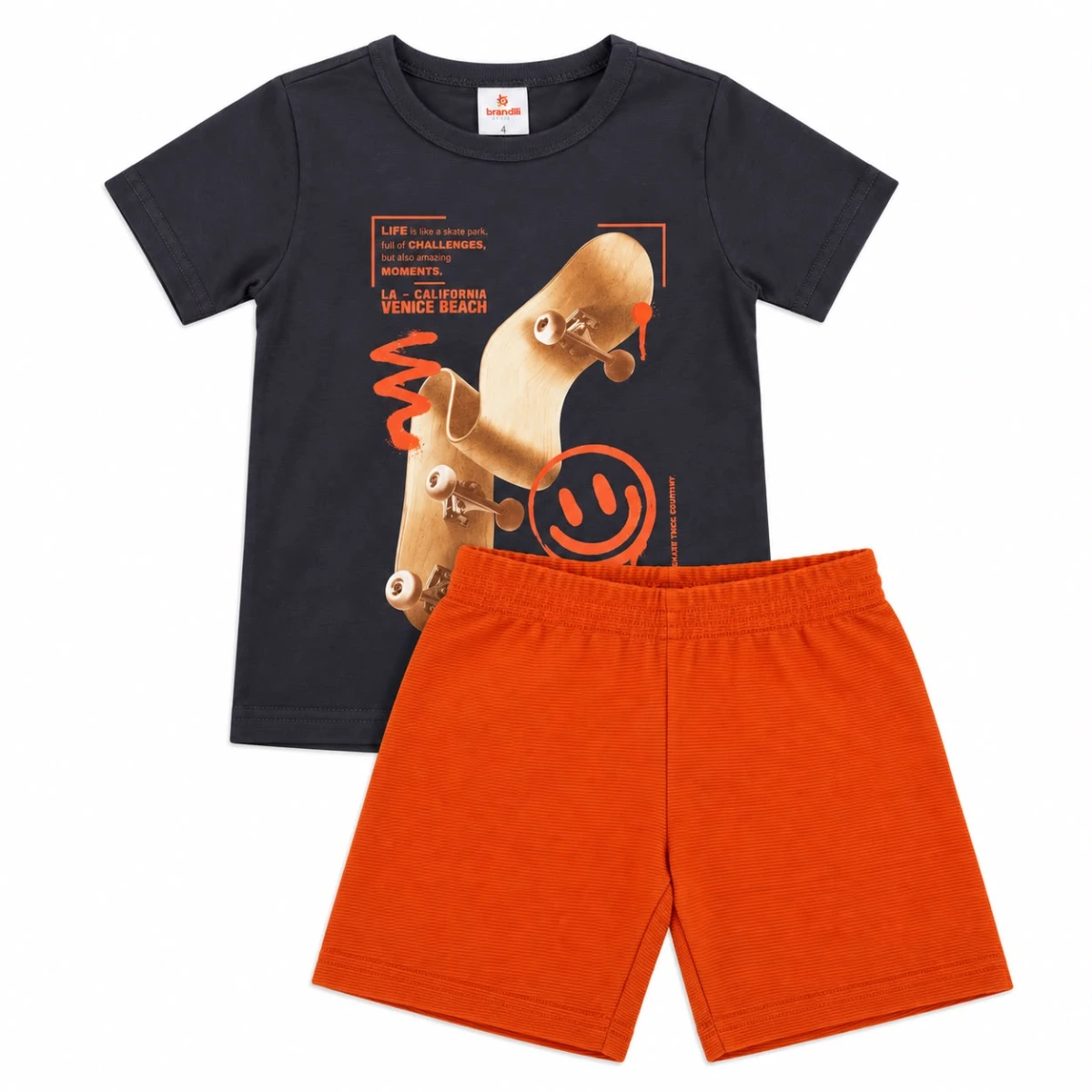 Cinza/Laranja